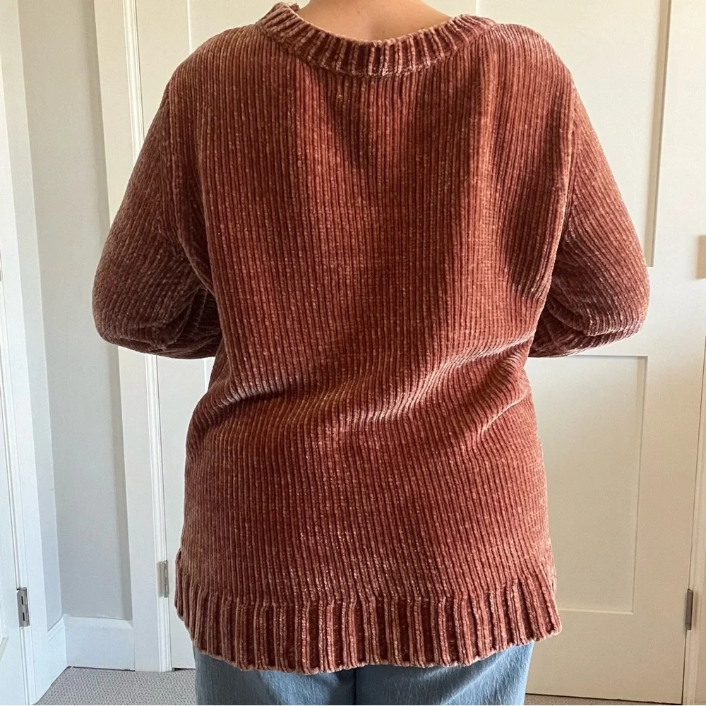 Orvis Women's Chenille Sweater - Dusty Pink - Large